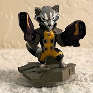 DISNEY INFINITY 2.0 Rocket Raccoon Figure- Marvel Collectible